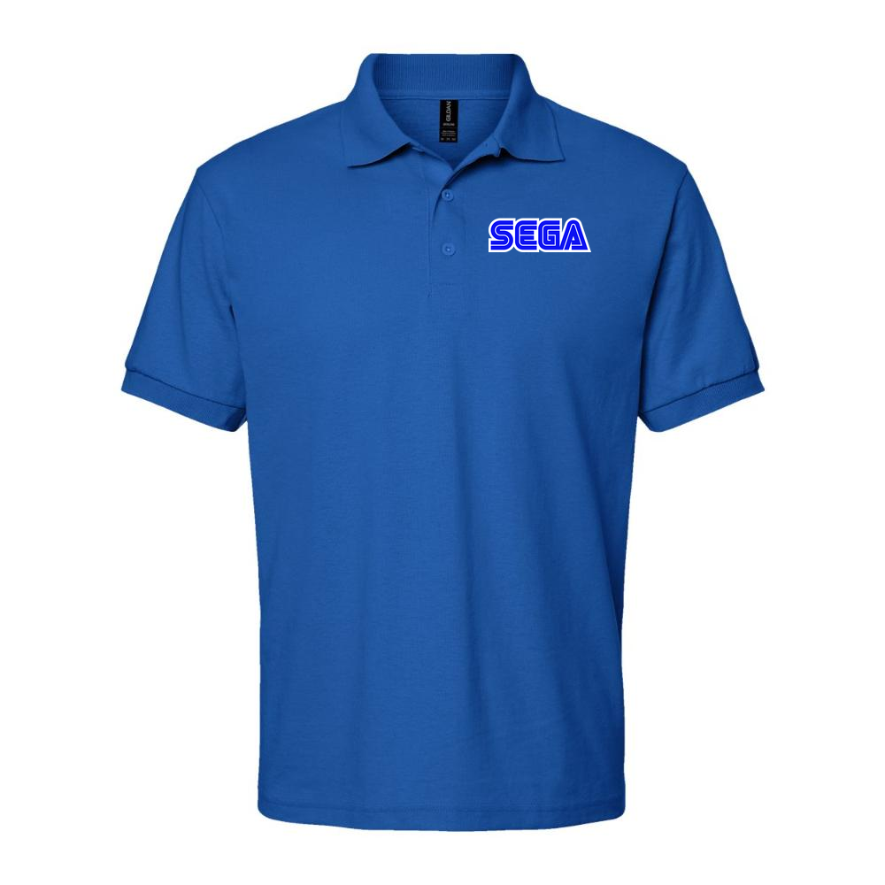 Men's SEGA Dry Blend Polo - Blue