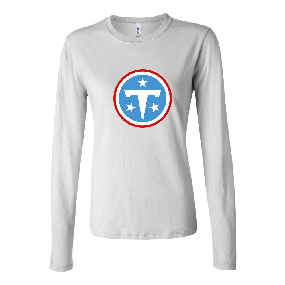 Women's Tennessee Titans Long Sleeve T-Shirt - White