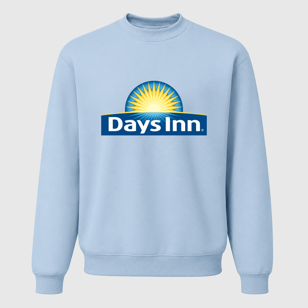 Men's Days Inn Crewneck Sweatshirt - Sky Blue