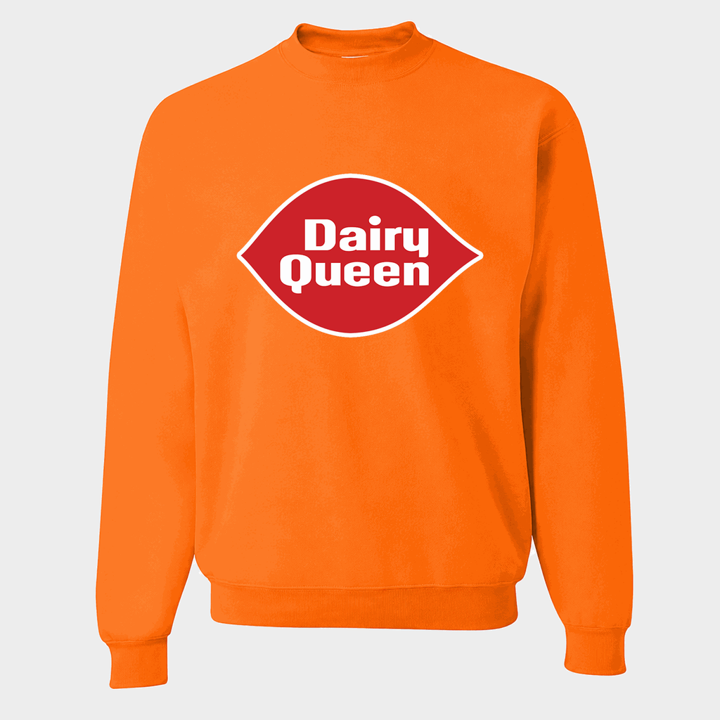 Men's Dairy Queen Crewneck Sweatshirt - Orange