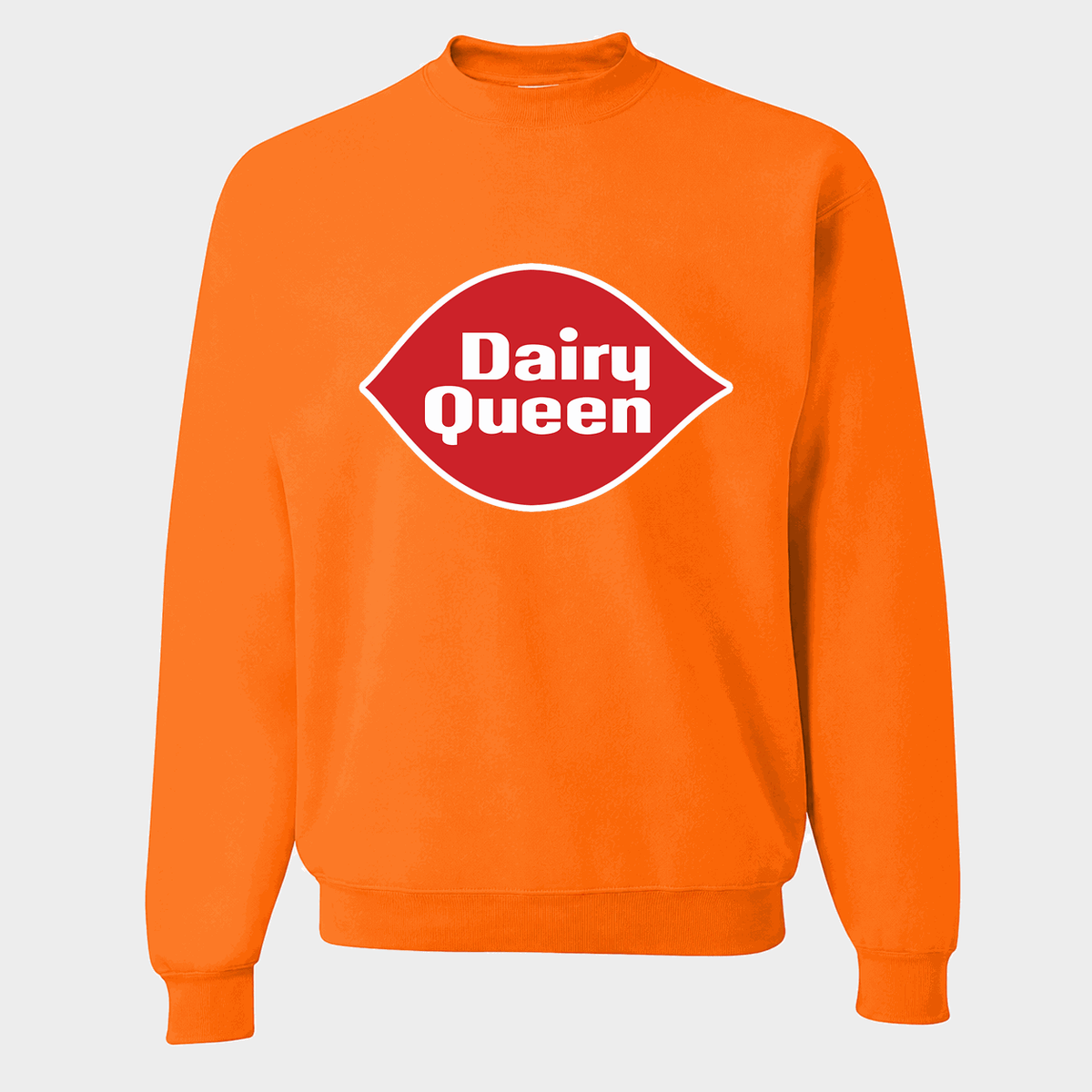 Men's Dairy Queen Crewneck Sweatshirt - Orange