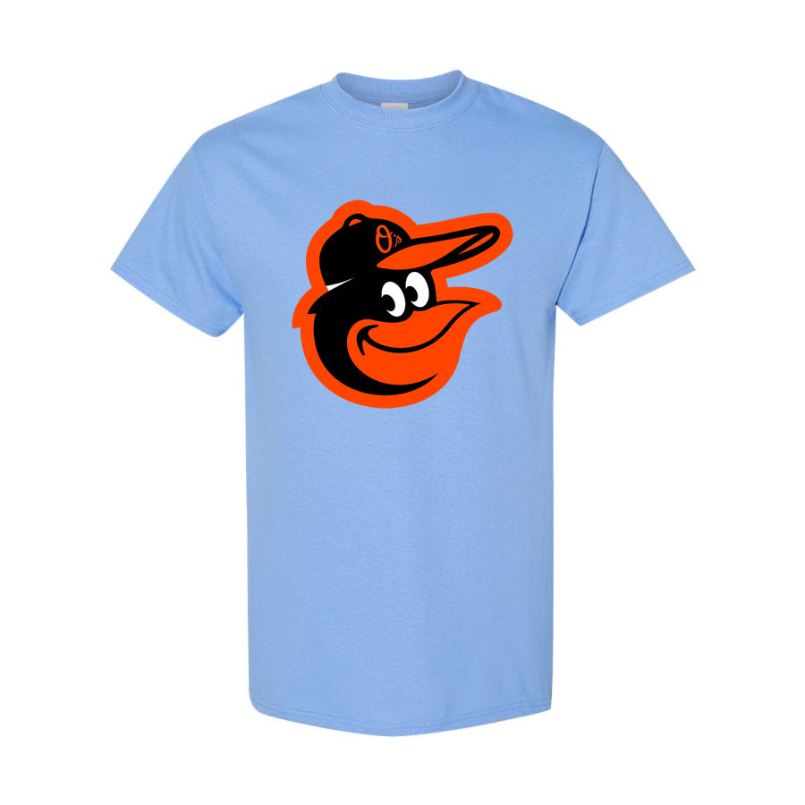 Men's Baltimore Orioles Cotton T-Shirt - Sky Blue