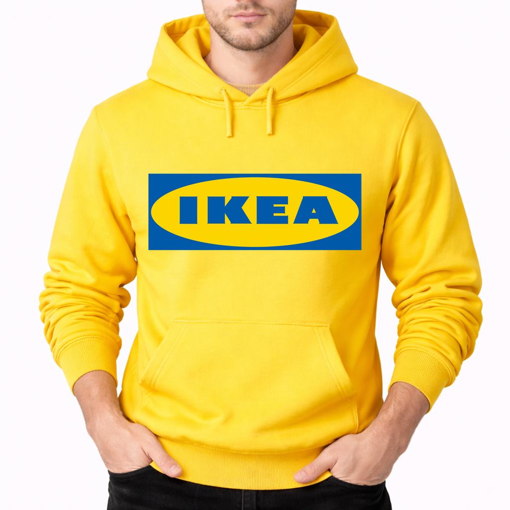 Men's Ikea Pullover Hoodie - Yellow