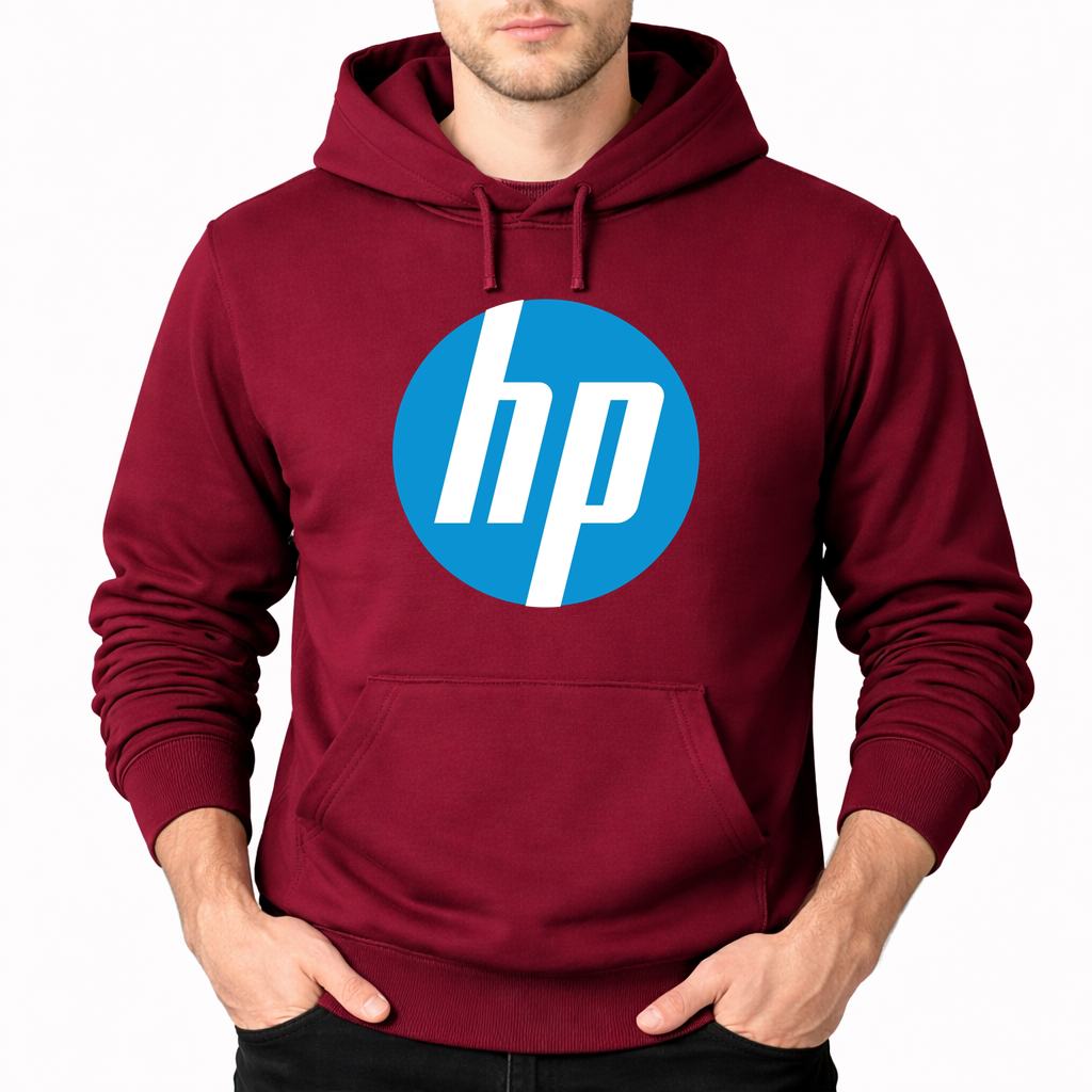 Men's HP Pullover Hoodie - Burgundy