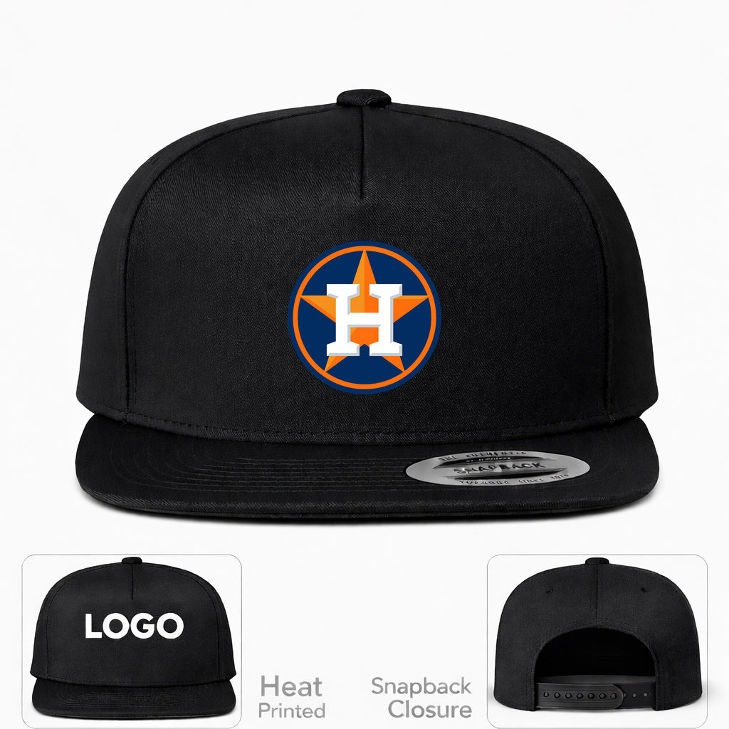 MLB Houston Astros Snapback Hat - Black