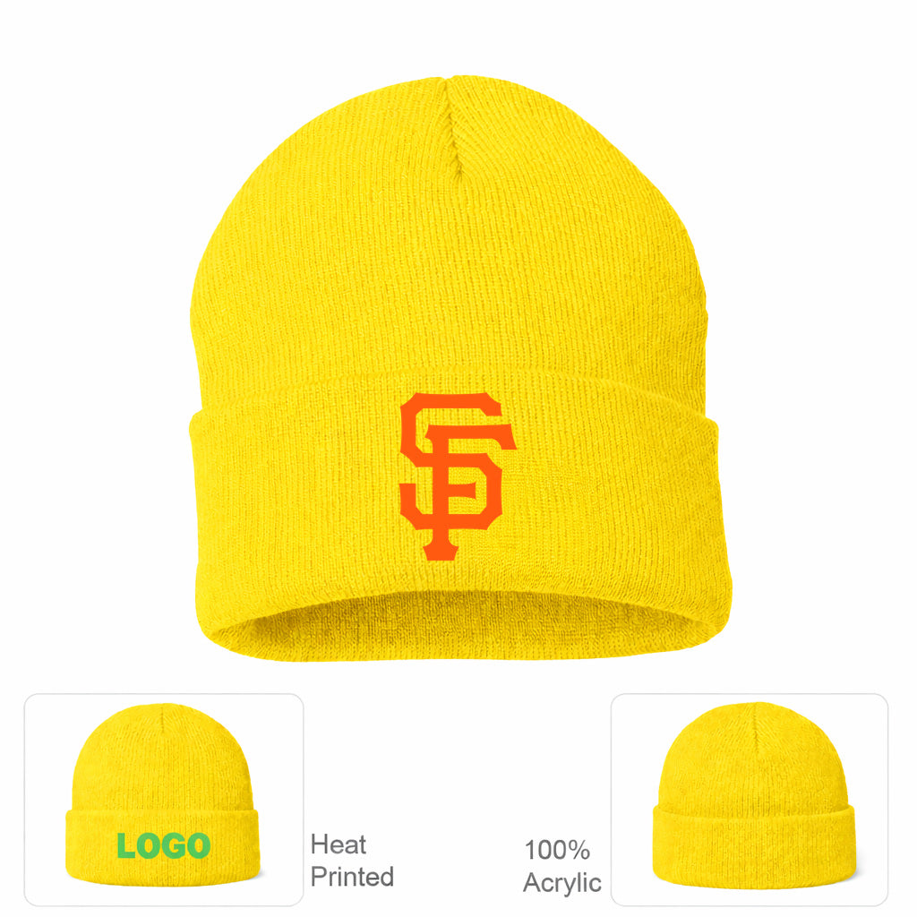 MLB San Francisco Giants Beanie Hat - Yellow