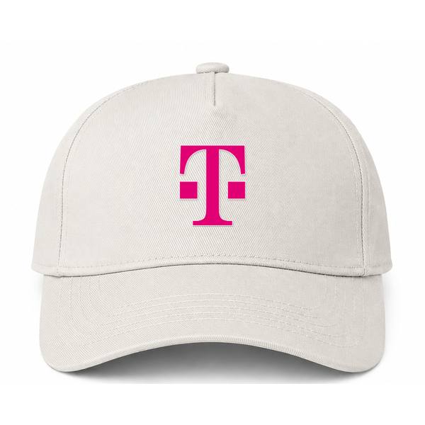 T-Mobile Logo Beige Dad Baseball Cap Hat