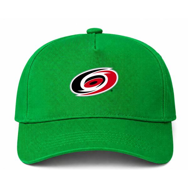 Carolina Hurricanes NHL Logo Green Dad Baseball Cap Hat