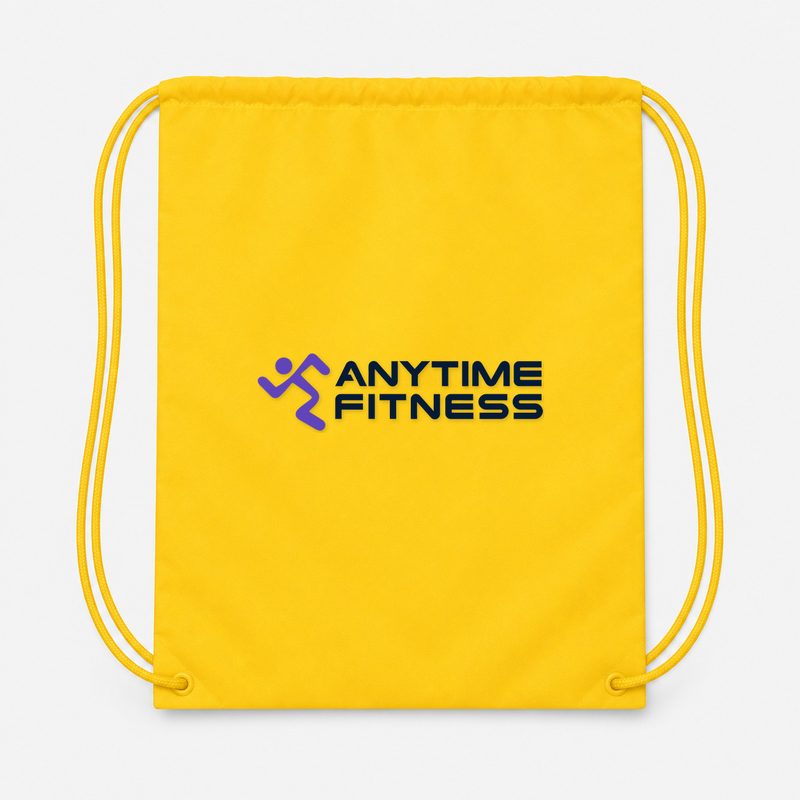Anytime Fitness Drawstring Bag - Yellow