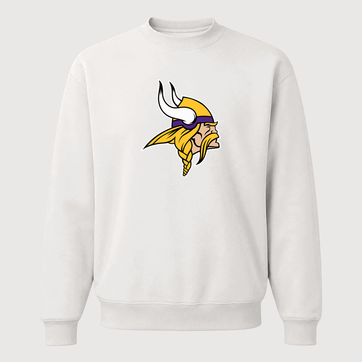 Men's Minnesota Vikings Crewneck Sweatshirt - White