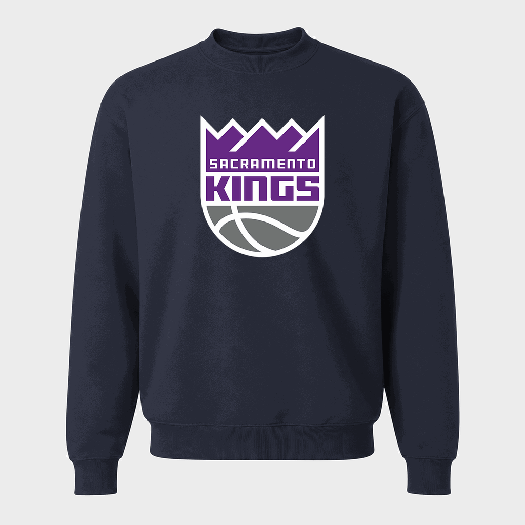 Men's Sacramento Kings Crewneck Sweatshirt - Navy