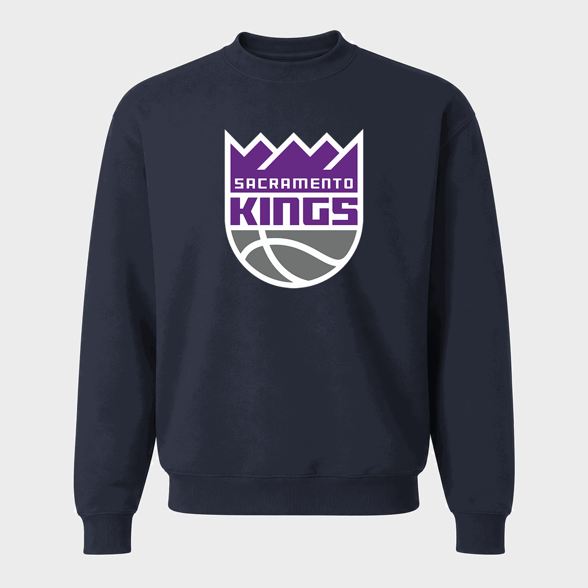 Men's Sacramento Kings Crewneck Sweatshirt - Navy