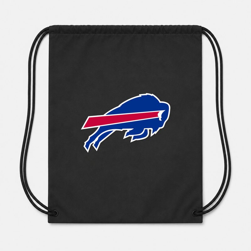 Buffalo Bills Drawstring Bag - Black
