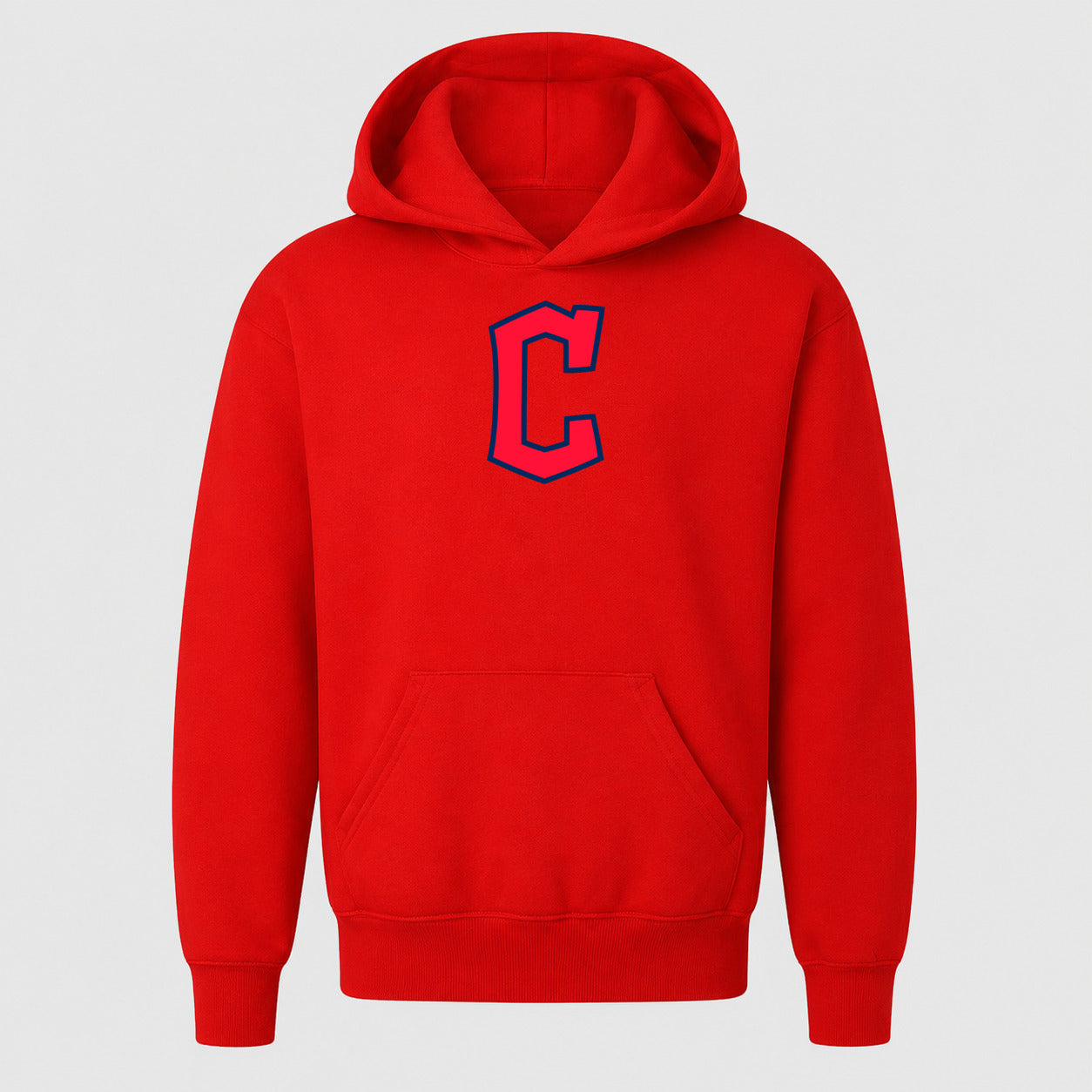 Youth Cleveland Guardians Pullover Hoodie - Red