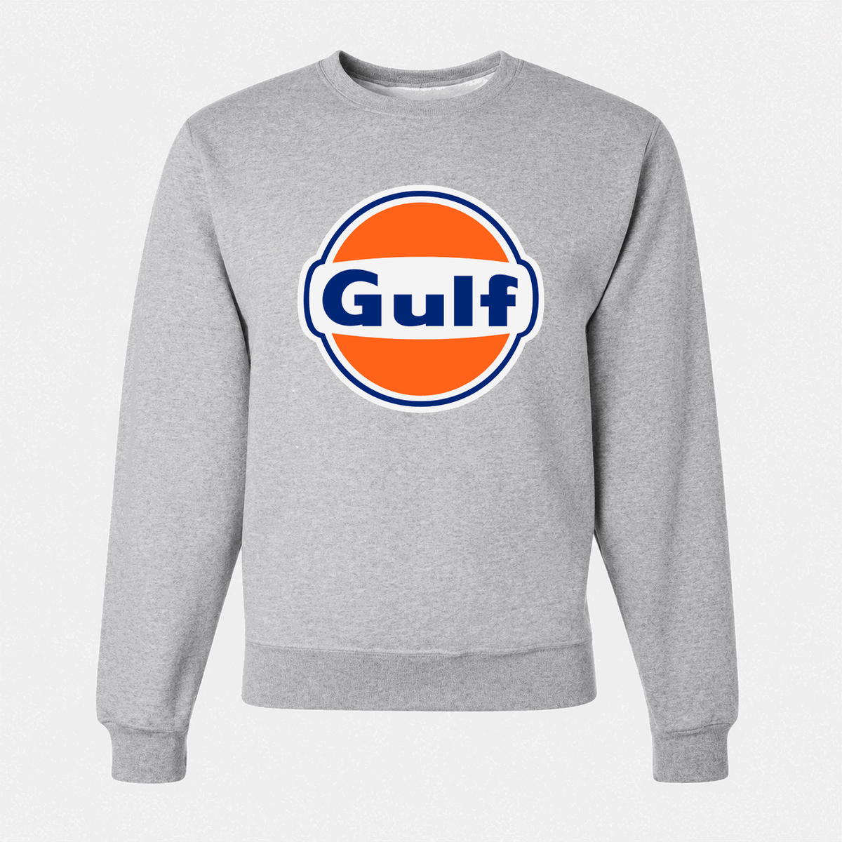 Men's Gulf Oil Crewneck Sweatshirt - Gray
