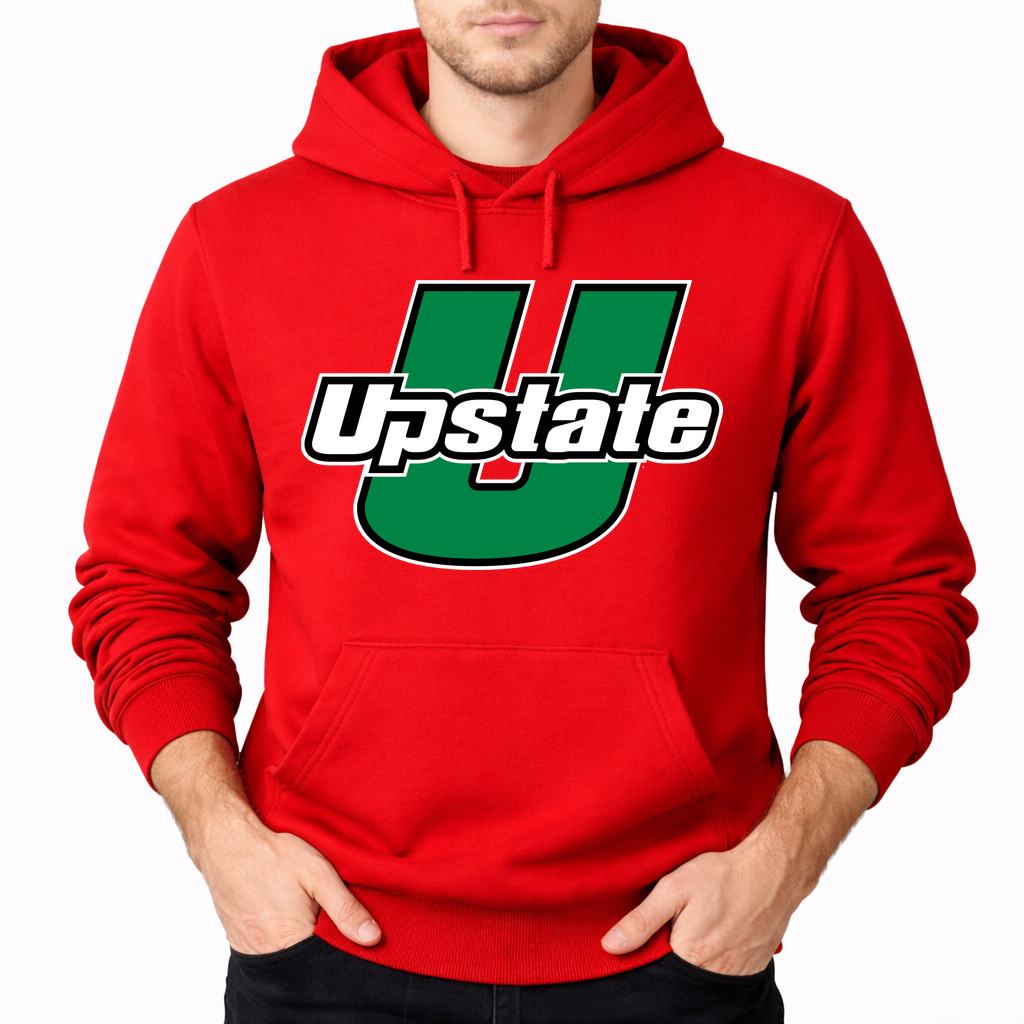 Men's USC Upstate Spartans Pullover Hoodie - Red