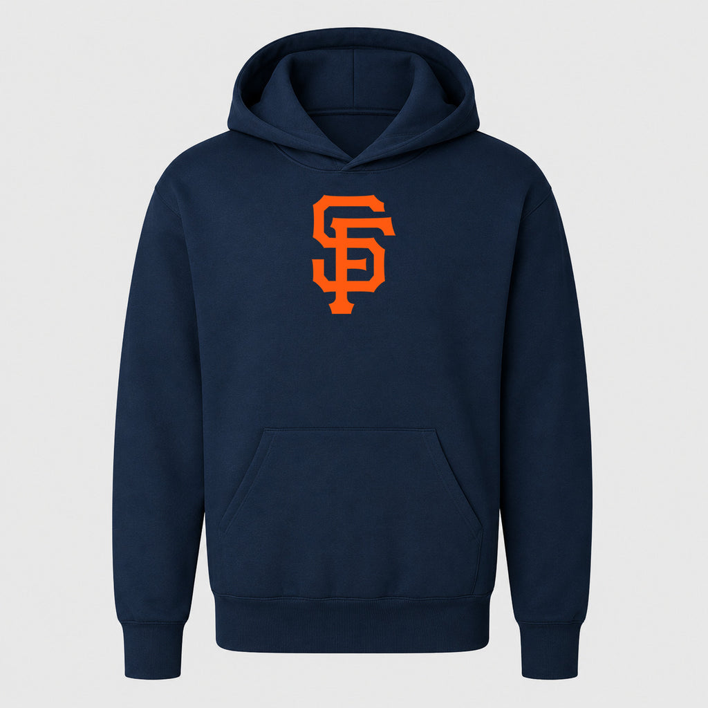 Youth San Francisco Giants Pullover Hoodie - Navy