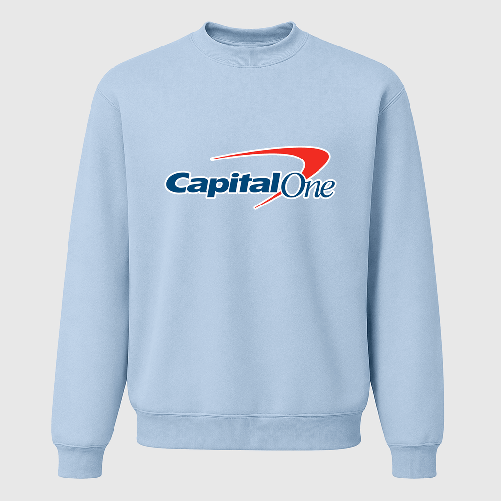 Men's Capital One Crewneck Sweatshirt - Sky Blue