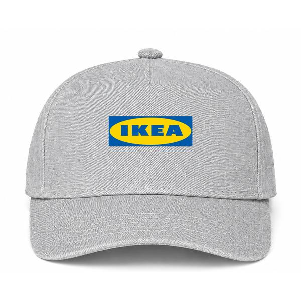 IKEA Logo Gray Dad Baseball Cap Hat