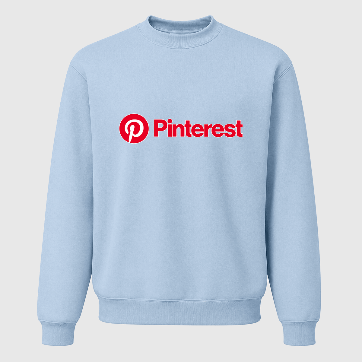 Men's Pinterest Crewneck Sweatshirt - Sky Blue