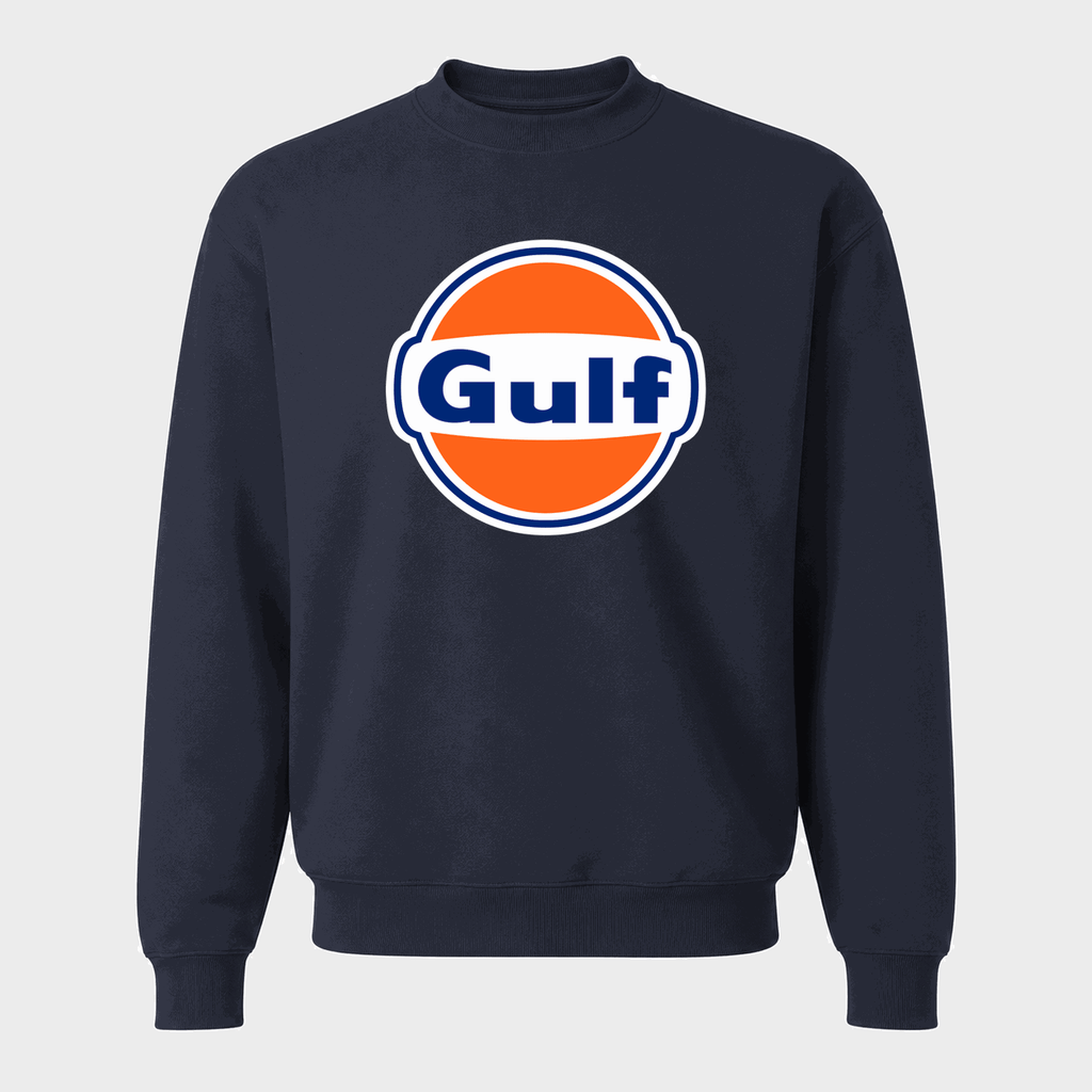 Men's Gulf Oil Crewneck Sweatshirt - Navy