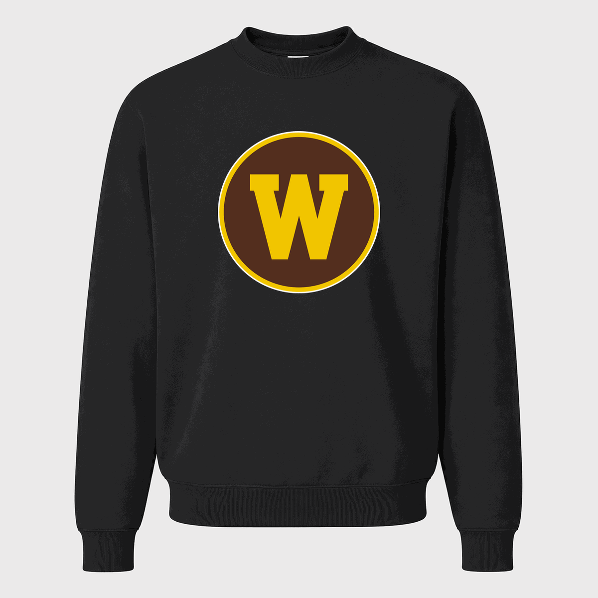 Men's Western Michigan Broncos Crewneck Sweatshirt - Black