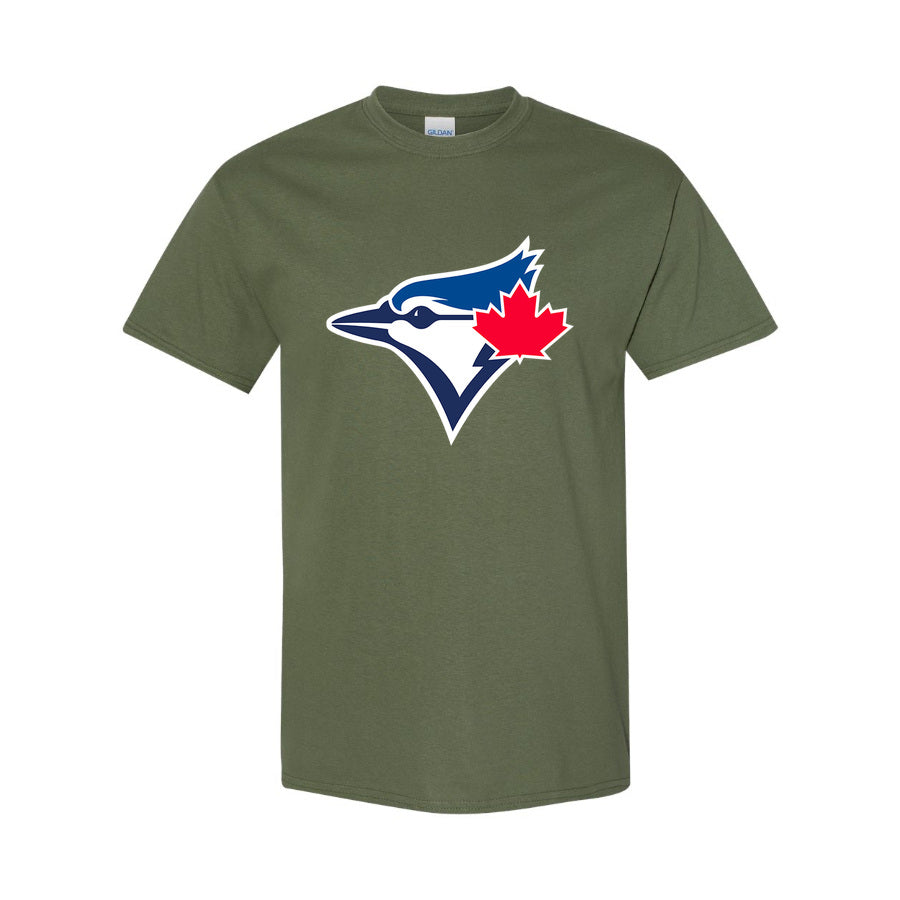 Men's Toronto Blue Jays Cotton T-Shirt - Army Green