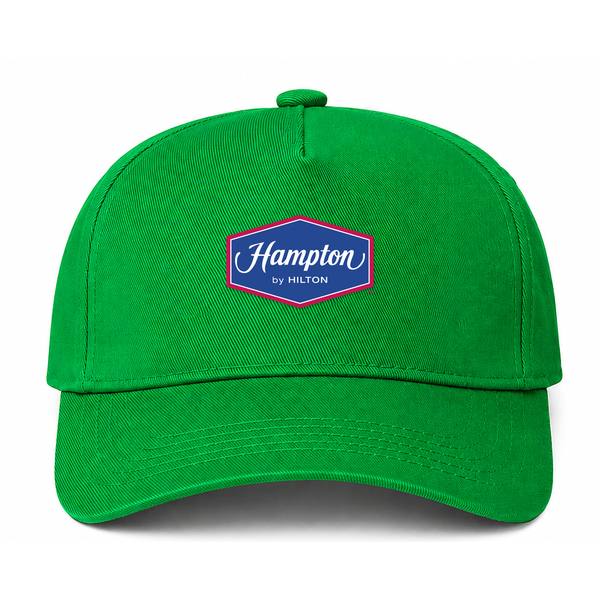 Hampton Inn Logo Green Dad Baseball Cap Hat