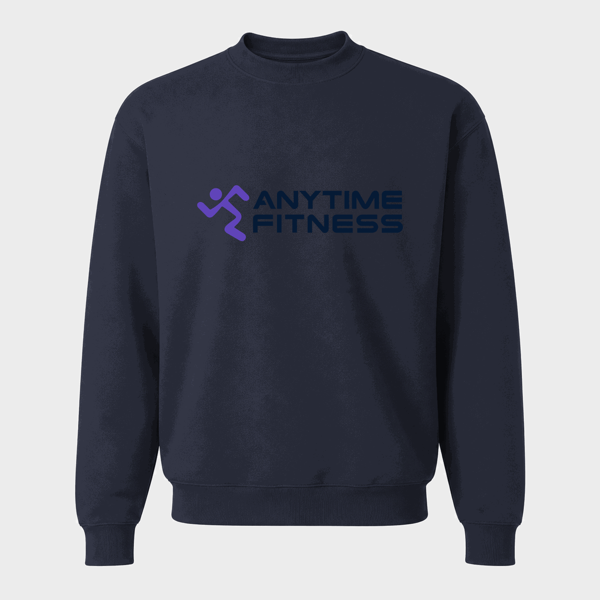 Men's Anytime Fitness Crewneck Sweatshirt - Navy