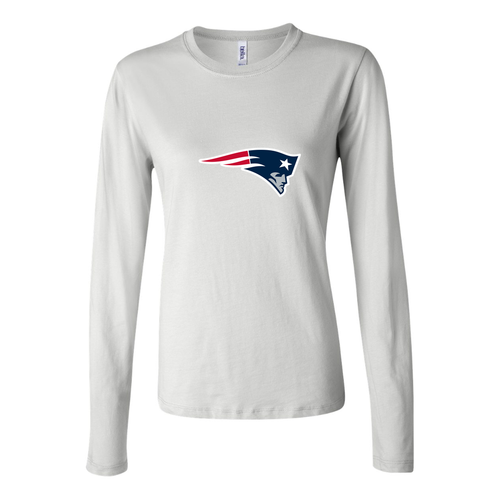 Women's New England Patriots Long Sleeve T-Shirt - White