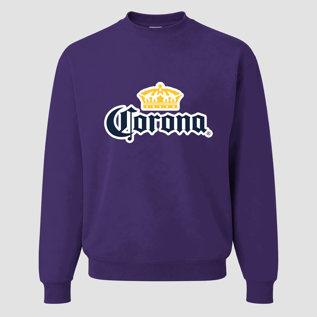 Men's Corona Crewneck Sweatshirt - Purple