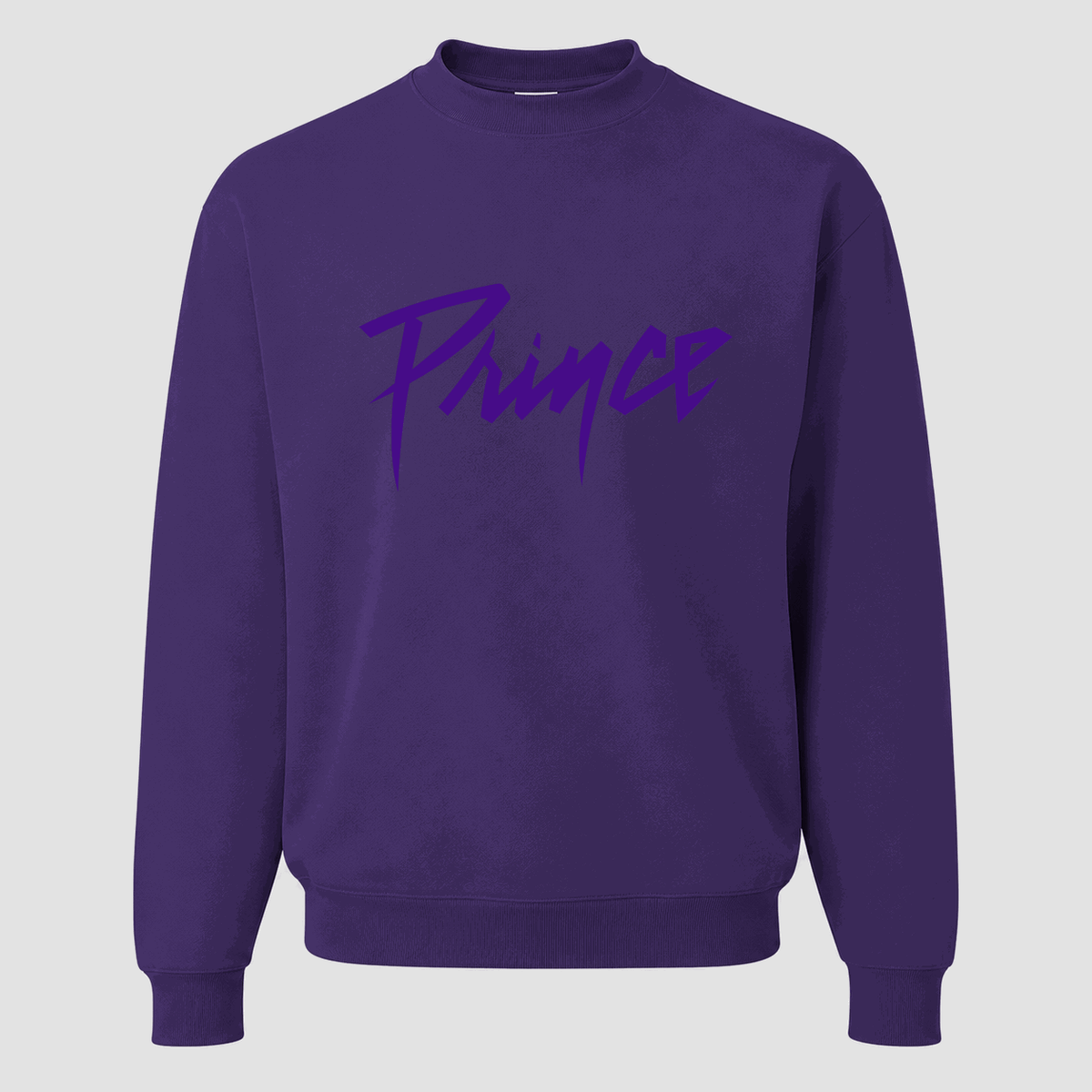 Men's Prince Crewneck Sweatshirt - Purple