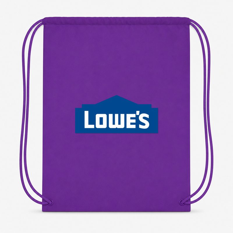 Lowes Min Drawstring Bag - Purple