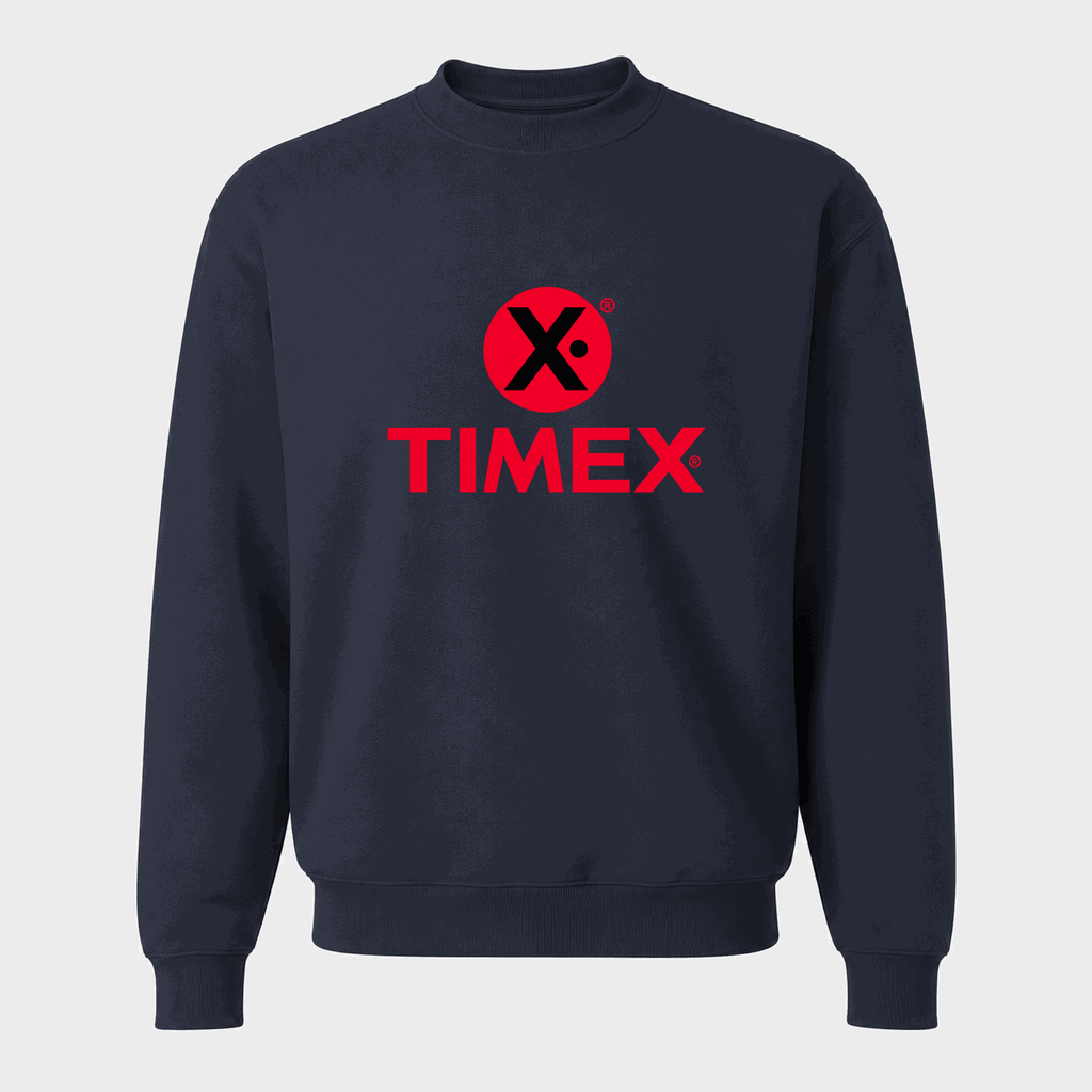 Men's Timex Crewneck Sweatshirt - Navy