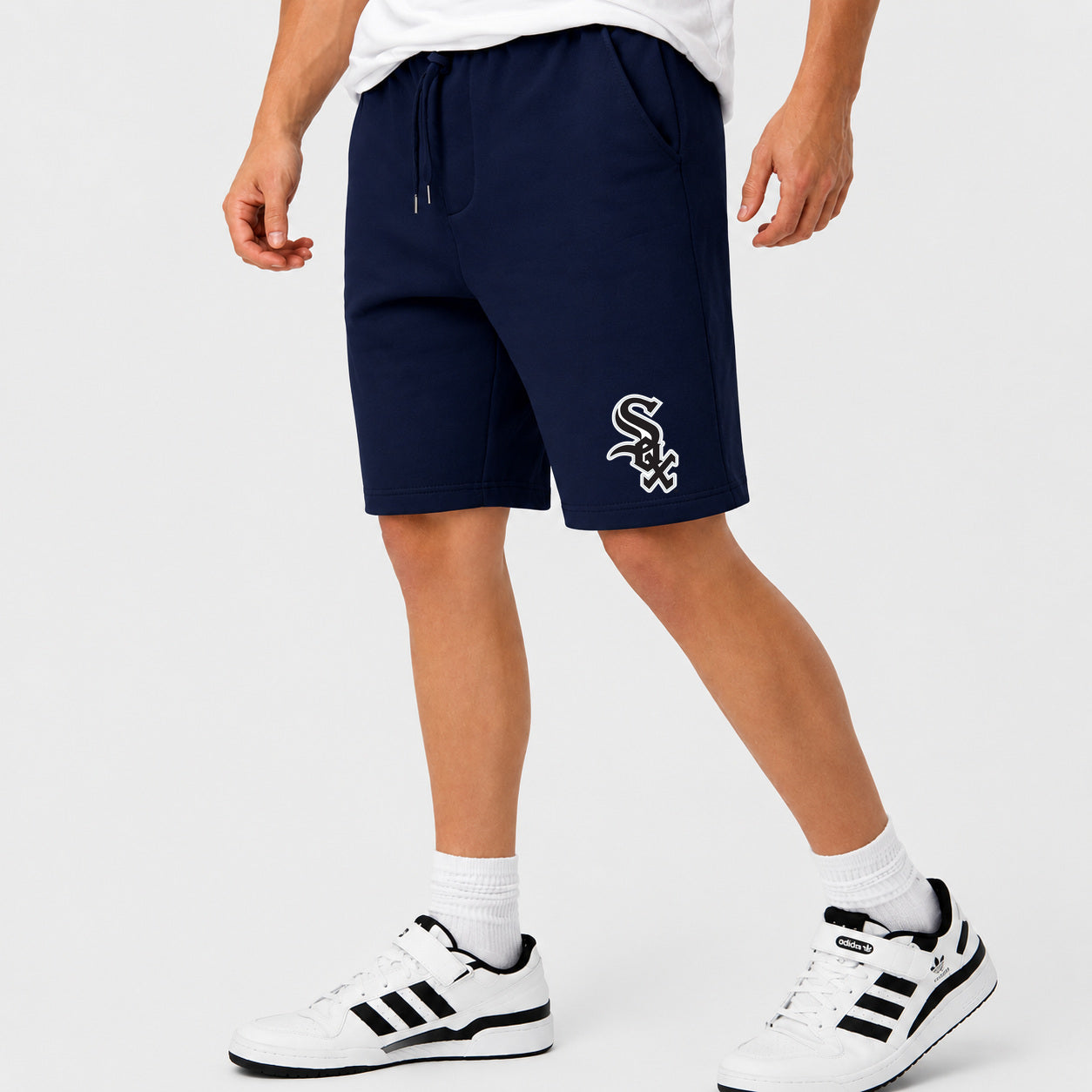 Men's Chicago White Sox Cotton Shorts - Navy