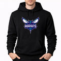 Men's Charlotte Hornets Pullover Hoodie - Black