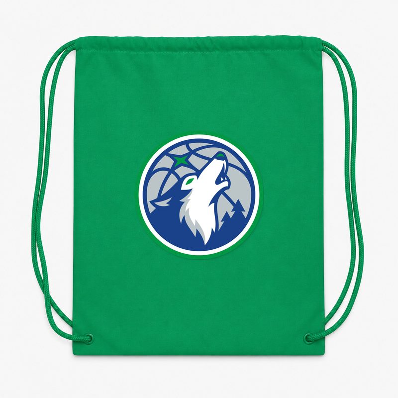 Minnesota Timberwolves Drawstring Bag - Green