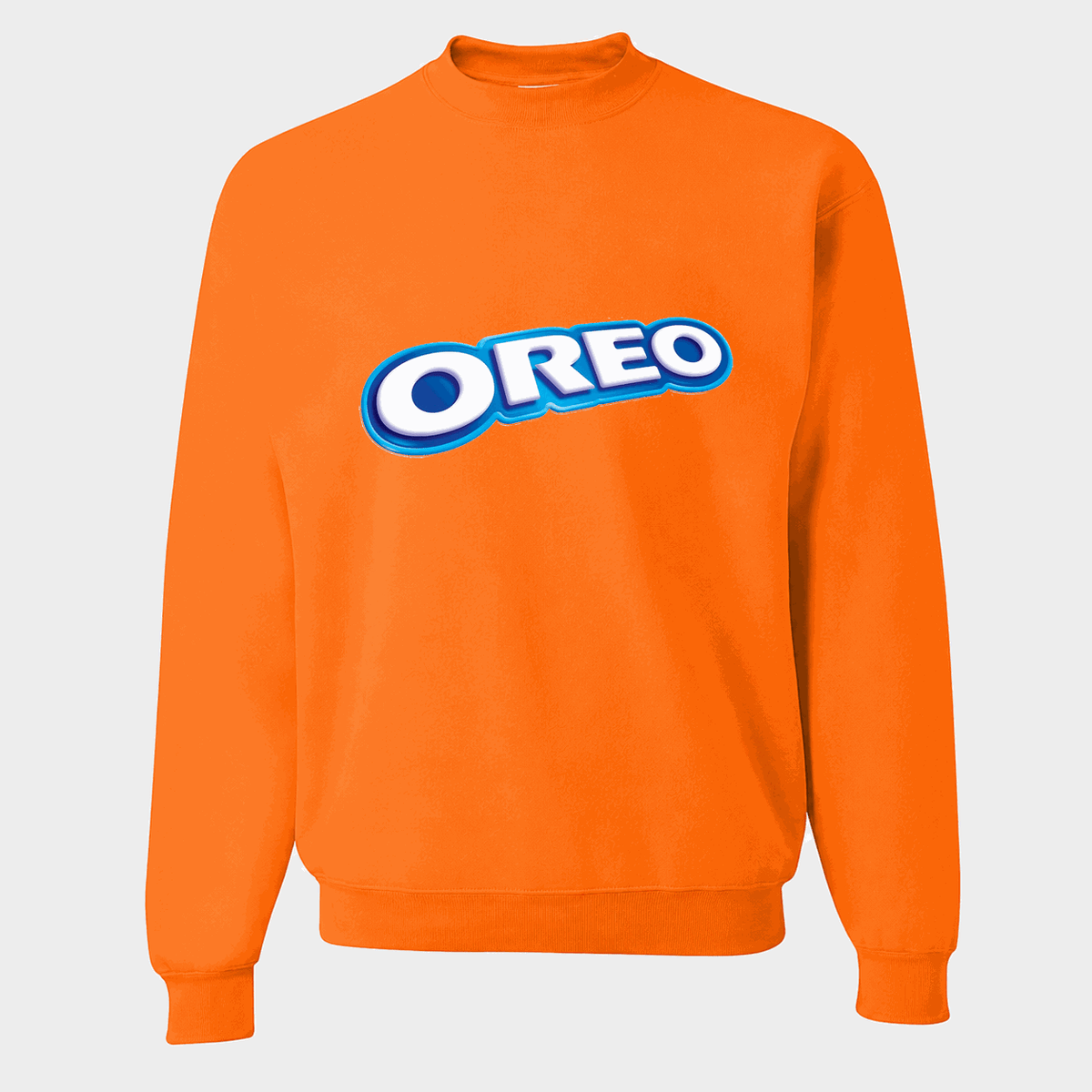 Men's Oreo Crewneck Sweatshirt - Orange