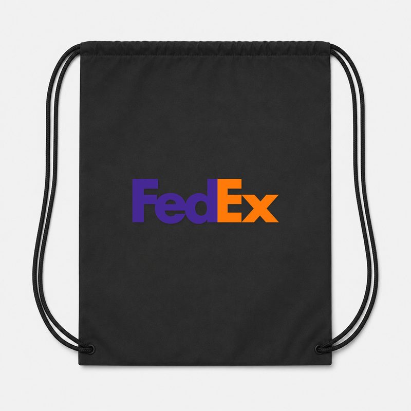 FedEx Drawstring Bag - Black