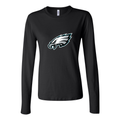Women's Philadelphia Eagles Long Sleeve T-Shirt - Black