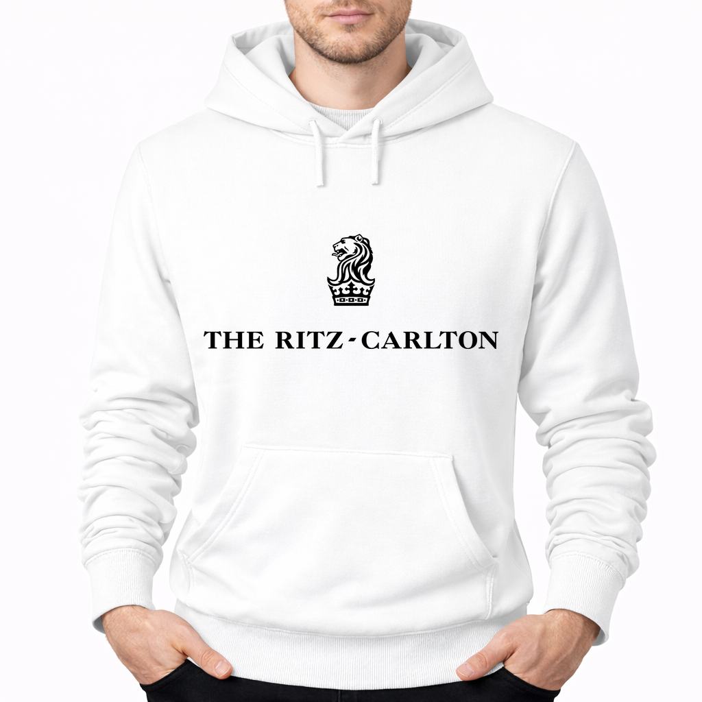 Men's Ritz Carlton Pullover Hoodie - White