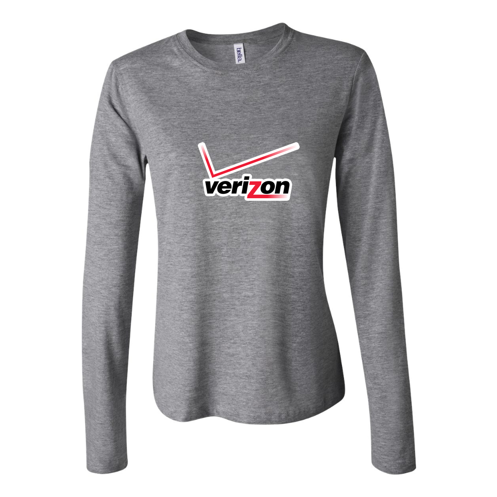 Women's Verizon Wireless Long Sleeve T-Shirt - Gray