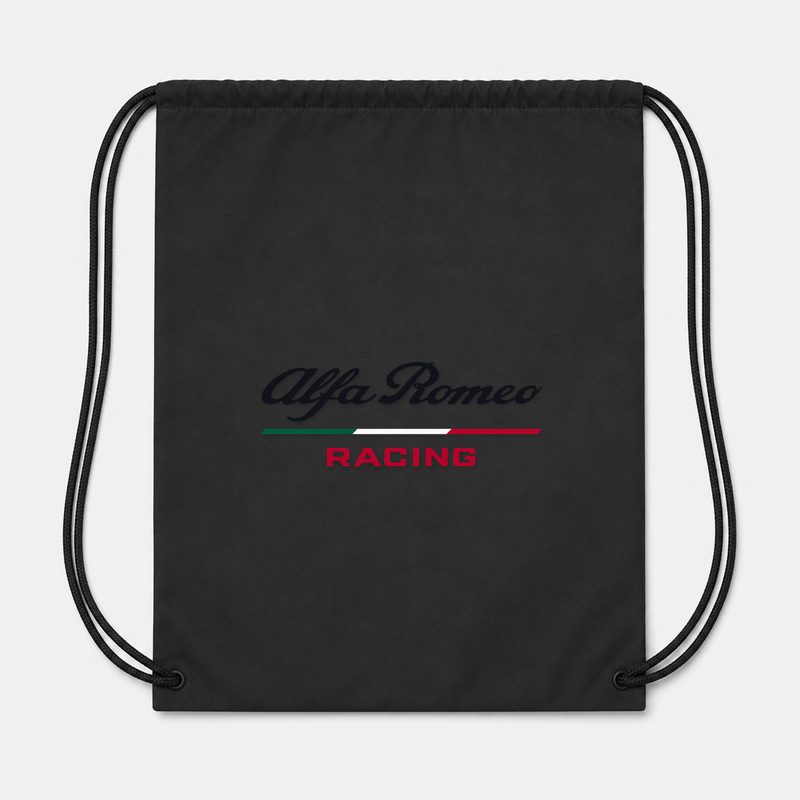 Alfa Romeo Racing Drawstring Bag - Black