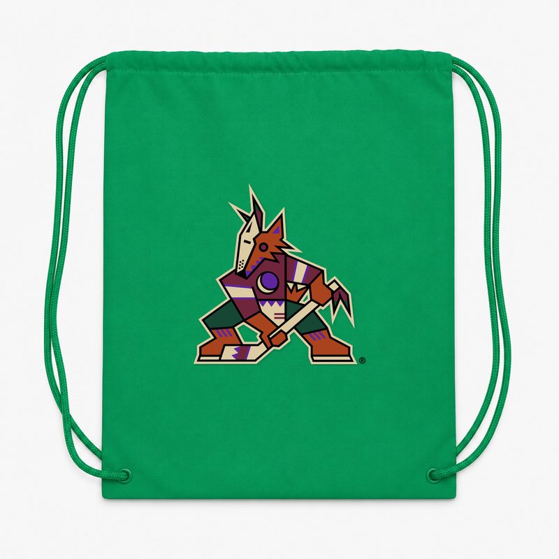 Arizona Coyotes Drawstring Bag - Green