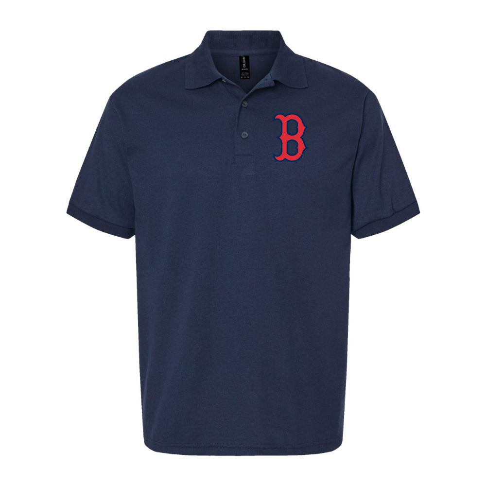 Men's Boston Red Sox Dry Blend Polo - Navy