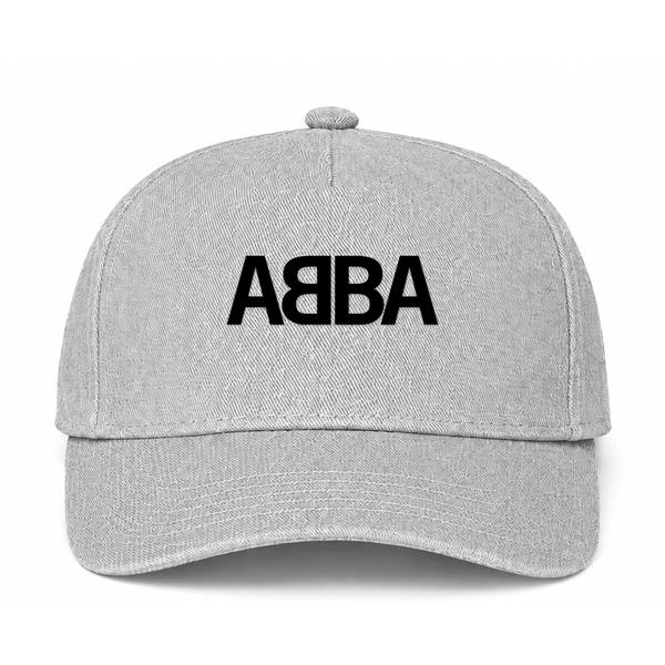 ABBA Logo Gray Dad Baseball Cap Hat