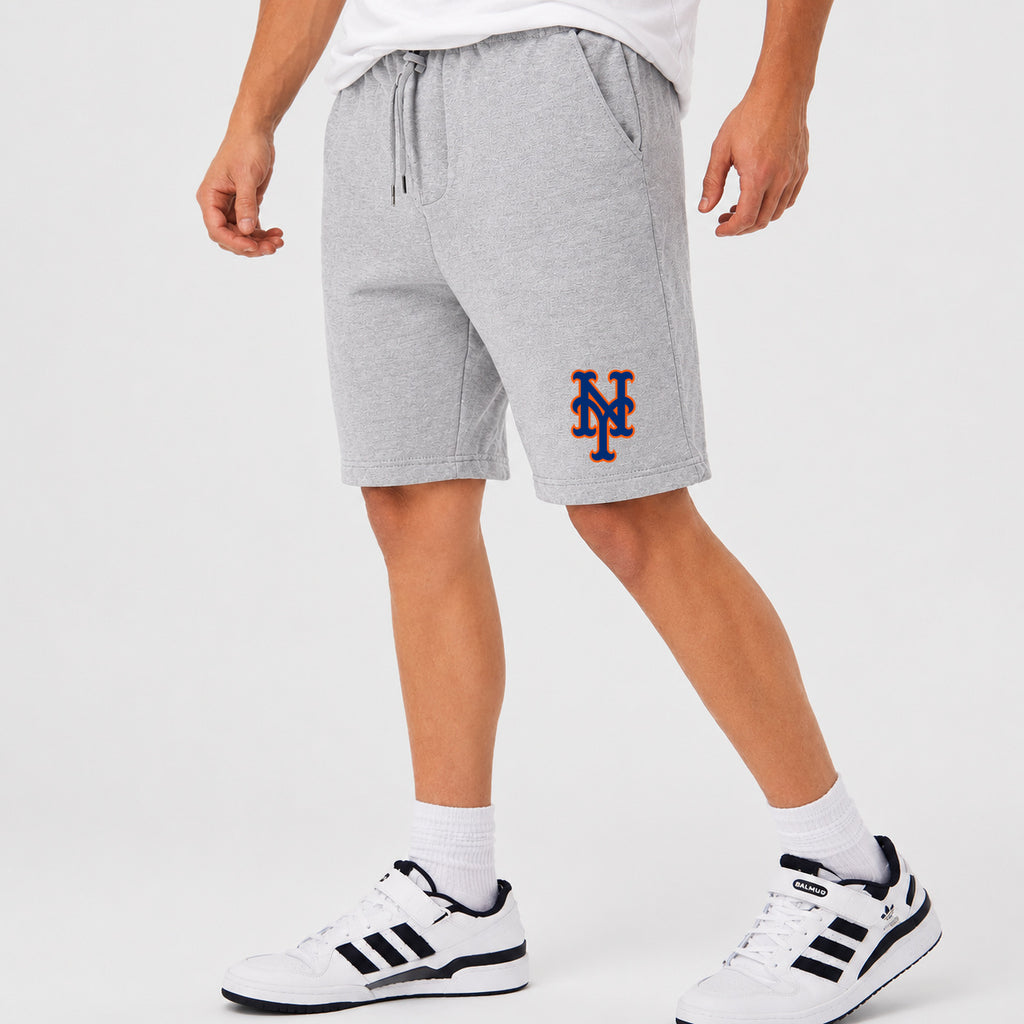Men's New York Mets Cotton Shorts - Gray
