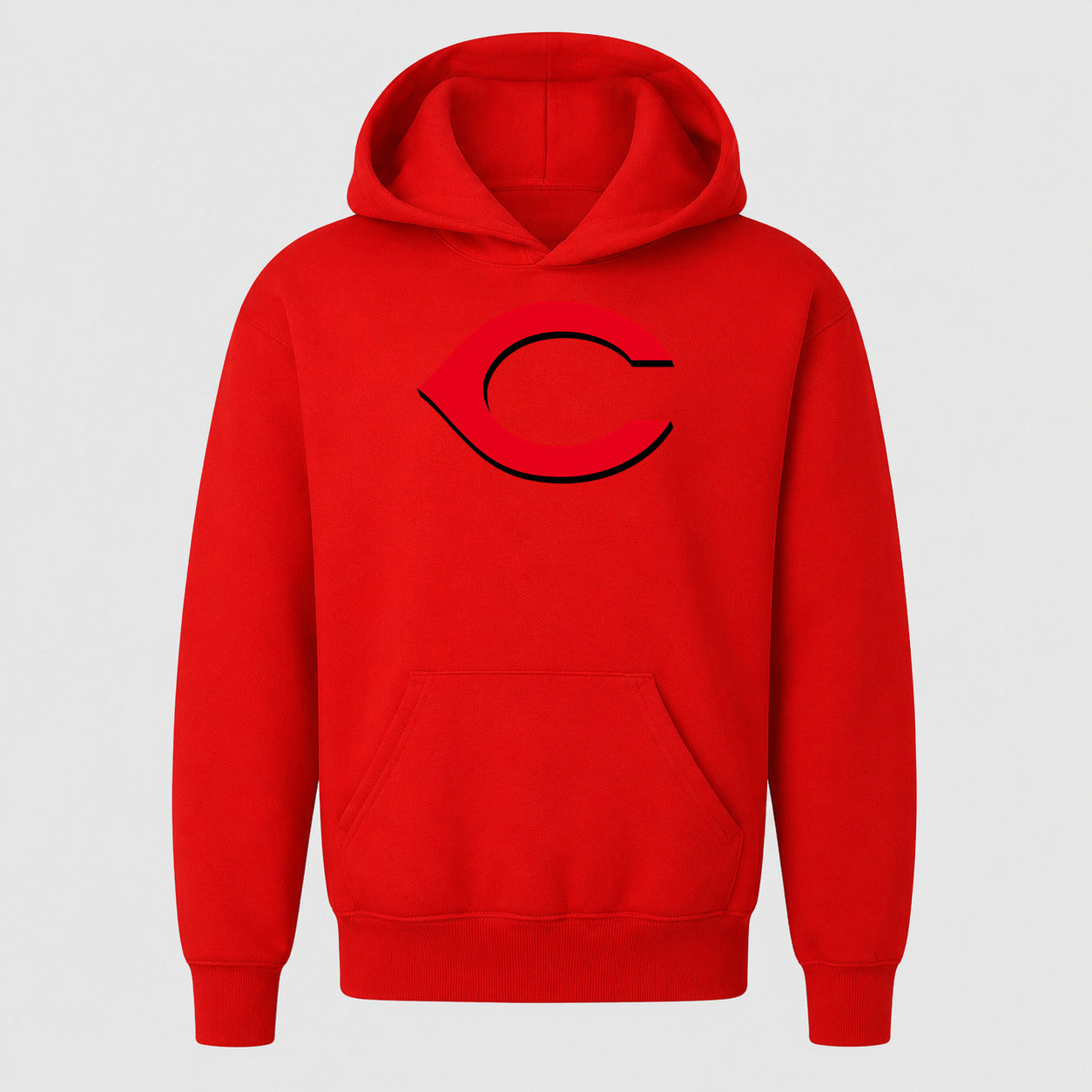 Youth Cincinnati Reds Pullover Hoodie - Red