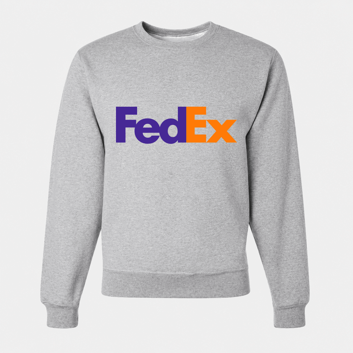 Men's FedEx Crewneck Sweatshirt - Gray