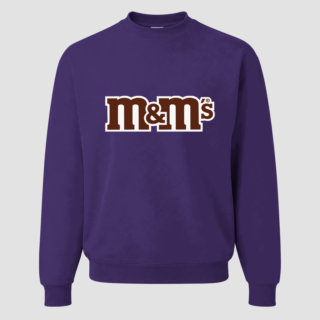 Men's M&M's Crewneck Sweatshirt - Purple